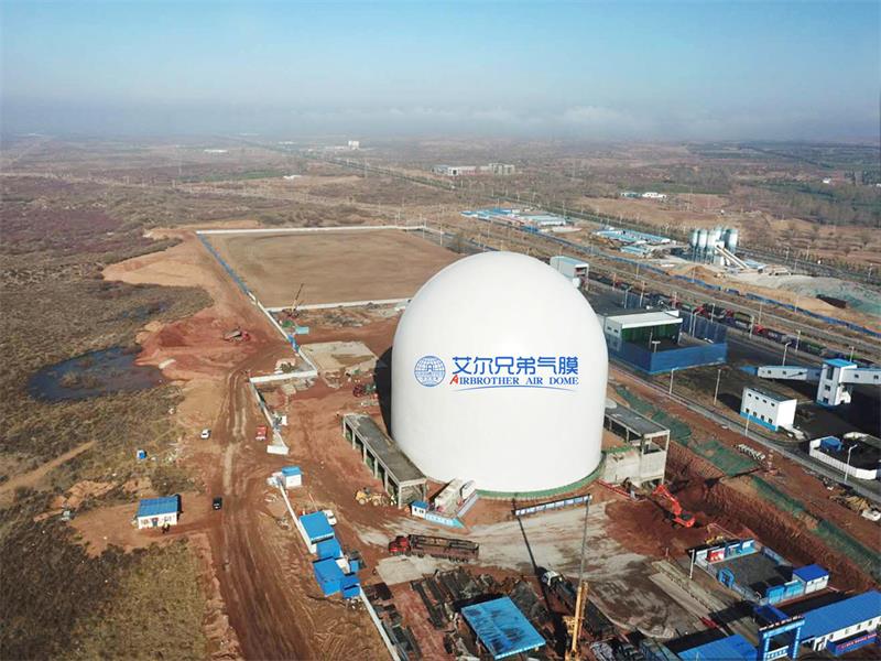 气膜穹顶仓 气膜穹顶仓