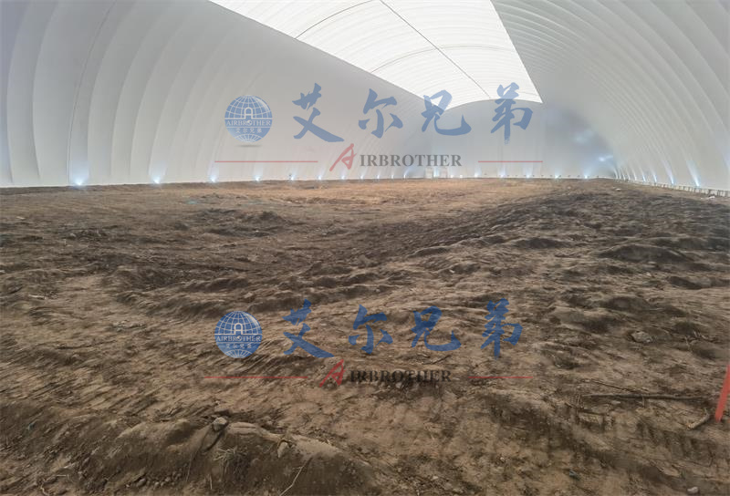 北京大兴区3.3万平基坑气膜